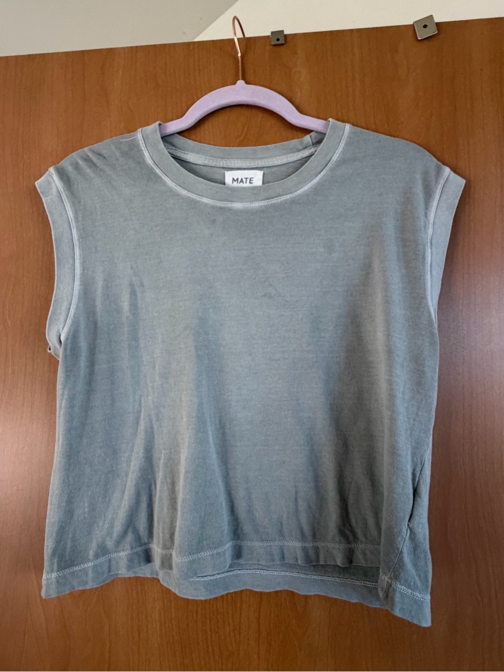 Organic Cotton Muscle Tank - FOREST